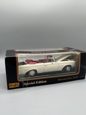 Maisto 1966 Mercedes-Benz 280SE Cabriolet Modellauto im Maßstab 1:18