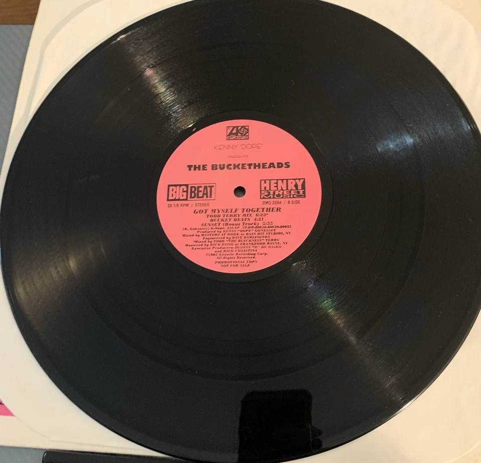 The Bucketheads Got Myself Together Vinyl 1990s House Music LP RARE* VG TESTED** Foto 3 de 4