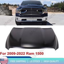 Hood For 2011-2022 Ram 1500 2009-2010 Dodge Ram 1500 Primed Steel Replacement