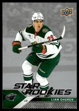2024-25 Upper Deck NHL Star Rookies Box Set Liam Ohgren Minnesota Wild #9