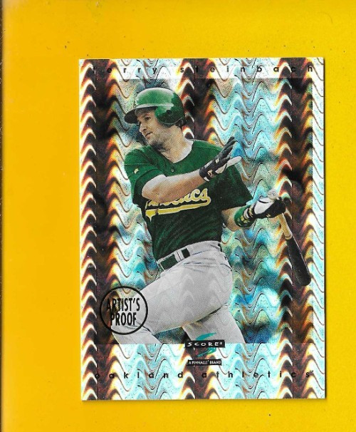 74517 1997 Score Showcase Series Artist's Proofs #146 Terry Steinbach A'S