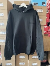 Essentials Hoodie Black Size XS  **BRAND NEW FAST SHIPPING** 