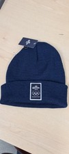 Cappello Berretto Corona Beer Beanie Olimpiadi Blu Navy Taglia Unica NUOVO con etichette