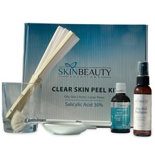 Radiant Complexion Skin Peel Kit with Salicylic  Glycolic Acid Set Home Care