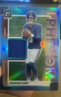 2025 Donruss Optic Jaxson Dart Neon Blue (RAW)