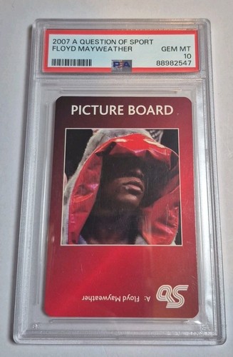 2007 A Question of Sport Boxing Floyd Mayweather PSA 10 Gem Mint 