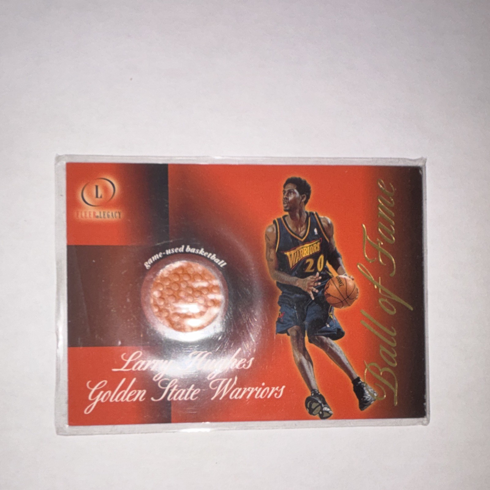 2000-01 Fleer Legacy - Ball of Fame Larry Hughes #14 BF (MEM)