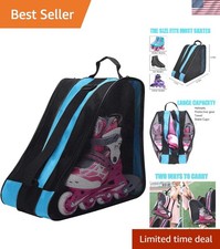 Skate Bags, Great for Roller Skates, Ice Skates, Quad Skates, Inline Skates, ...