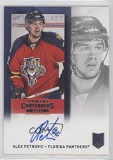 2013-14 Panini Playoff Contenders Rookie Ticket Alex Petrovic #157 Auto 8ec