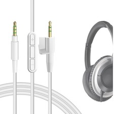 Geekria Audio Cable with Mic for Bose Around-Ear AE2, AE2i, AE2w 6 ft 