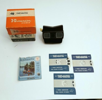 Sawyer's  3D View-master Modle E Orginal Box Plus View- Master Reels # 342...