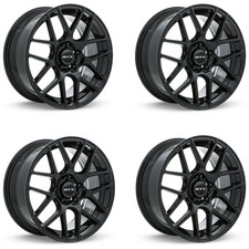 Set 4 17 Rtx Envy Gloss Black Wheels 17x7.5 5x108 38mm Rims For Dodge Ford Set 4 17 Rtx Envy Gloss Black Wheels 17x7.5 5x108 38mm Rims For Dodge Ford