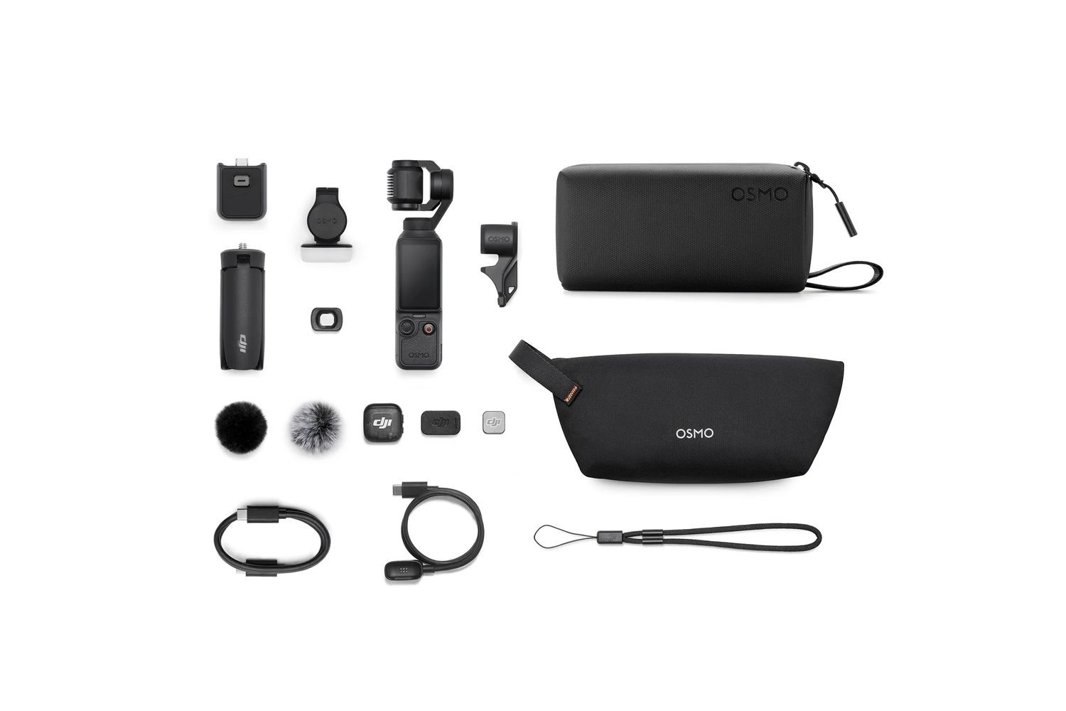 DJI Osmo Pocket 4 Creator Combo (60p, Bluetooth, WLAN), Action Cam, Schwarz - Bild 14