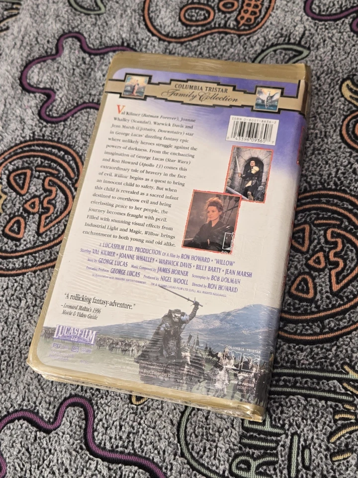 Willow VHS Brand New Factory Sealed Columbia TriStar, Lucasfilm - Image 2 of 4