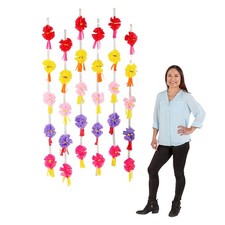 Fiesta Tissue Flower Backdrop, Party Decor, 1 Piece