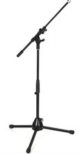 K M 25900-500-55 Low-Level Microphone Stand with Boom Arm, Black Professional