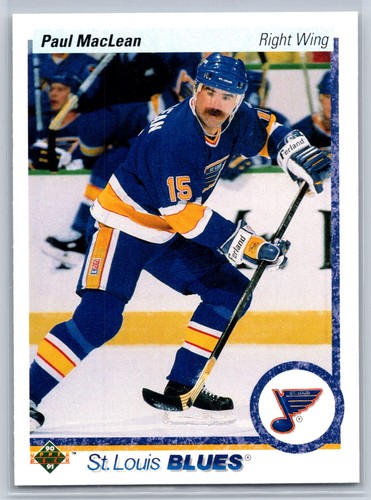 1990 Upper Deck Paul MacLean #330 card