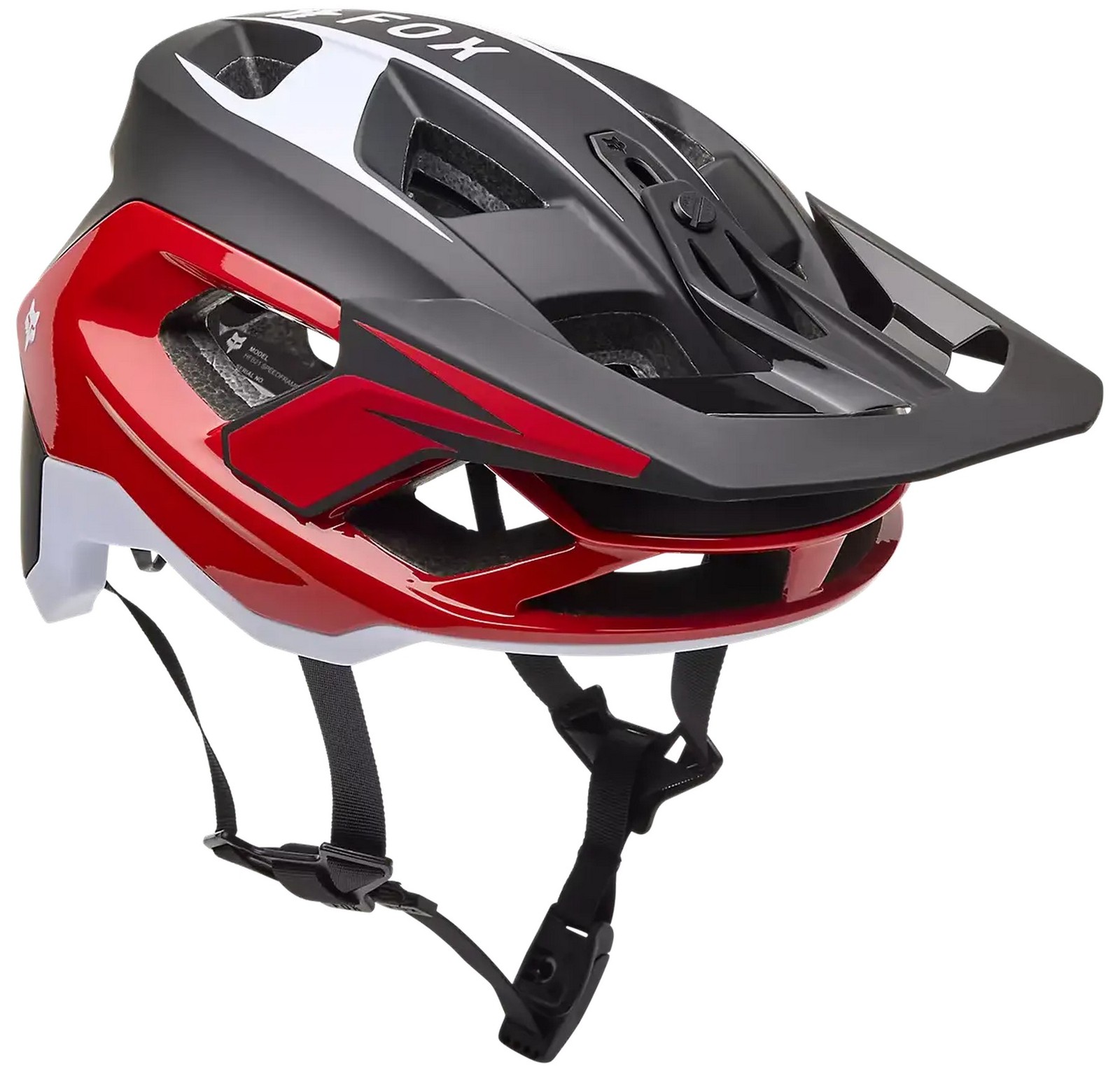 Fox Racing Speedframe Pro Defy MTB Mountain Bike Helmet Fluo Red
