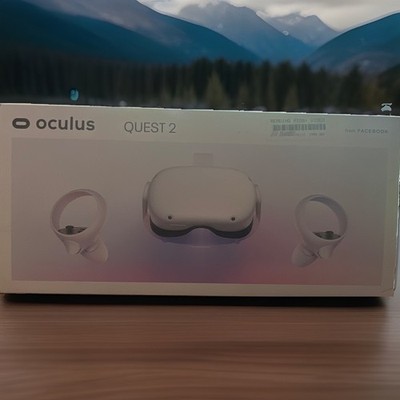Oculus Quest 2 Standalone VR Headset with Controllers, White
