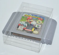 5 Plastic Protective Protectors Cases Sleeve Display For Nintendo N64 Cartridge