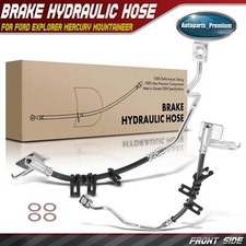 2x Front Brake Hydraulic Hose For Ford Explorer Mercury Mountaineer 2002-2005