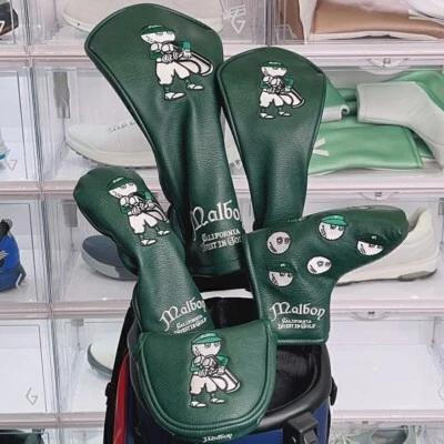 Malbon Colored Fisherman Golfschläger Schläger Head Cover Fairway Holz Head Cover Set