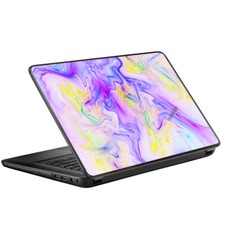 Skins for HP 2000 Laptop Decals wrap - Pastel Marble resin pink purple swirls