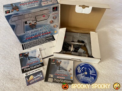 Time Crisis Project Titan & G-Con 45 PS1 - UK PAL sehr guter Zustand CIB - hochwertige Verpackung