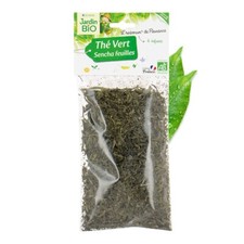 Sachet de  thé vert japonais Sencha BIO 50g pour cuisine ou infusion