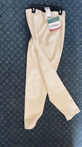 Culotte D'équitation TuffRider Femme Taille L Beige Stretch Skinny Jodhpurs