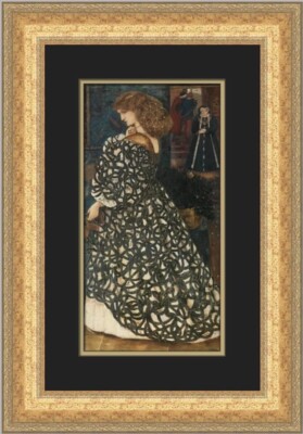 Edward Burne-Jones Sidonia Von Bork Custom Framed Print