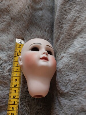 Tête De Poupée Ancienne Jumeau – Reproduction, Triste, 11 Cm, France