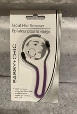 Facial Hair Remover Sassy-Chic Manual Epilator - Easily Removes