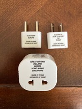 Travel Electrical Adapter Plug Set