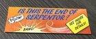 1988 GI Joe IS THIS THE END of SERPENTOR Catalog Vintage Insert Hasbro ARAH