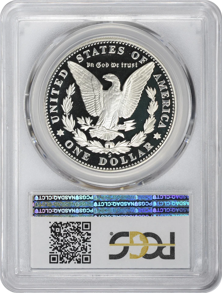 2006-S San Francisco Old Mint Silver Commemorative Dollar PR69DCAM PCGS Proof 69 - Image 2 of 2