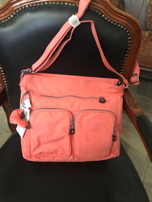 KIPLING HB6935 650 PINK SHERBET TASMO SHOULDER BAG AND HAND BAG