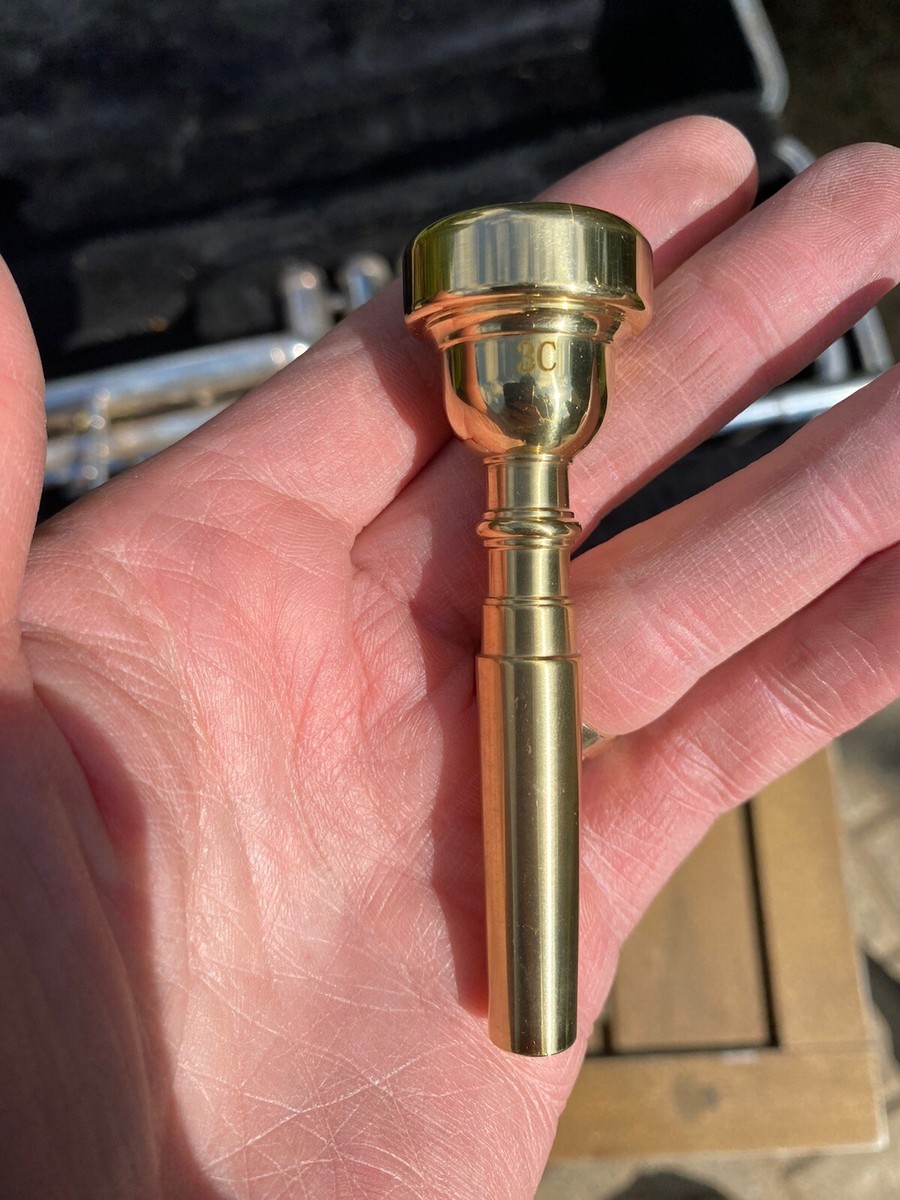 Vintage Vincent Bach Mercedes II Silver Trumpet W/ Hardshell