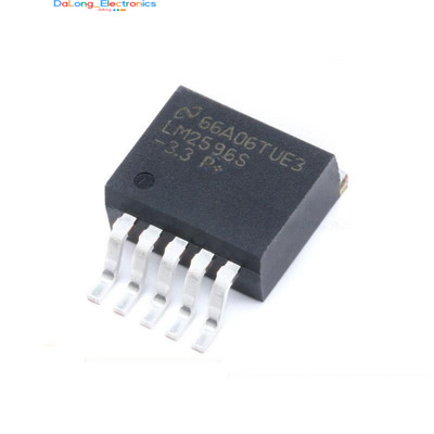 (5 Pcs)SMD LM2596SX-3.3 TO-263-5 Switching Power Supply Regulator IC Chip
