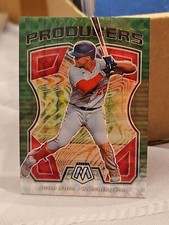 Juan Soto 2021 Panini Mosaic Producers Green Prizm #P6