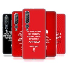 OFFICIAL LIVERPOOL FOOTBALL CLUB KLOPP QUOTES GEL CASE FOR XIAOMI REDMI PHONES