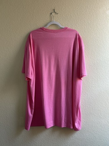 Athletic Works Mens Pink Moisture Wicking Tri-Blend T-Shirt Size 4XL (58-60) NEW - Picture 2 of 16