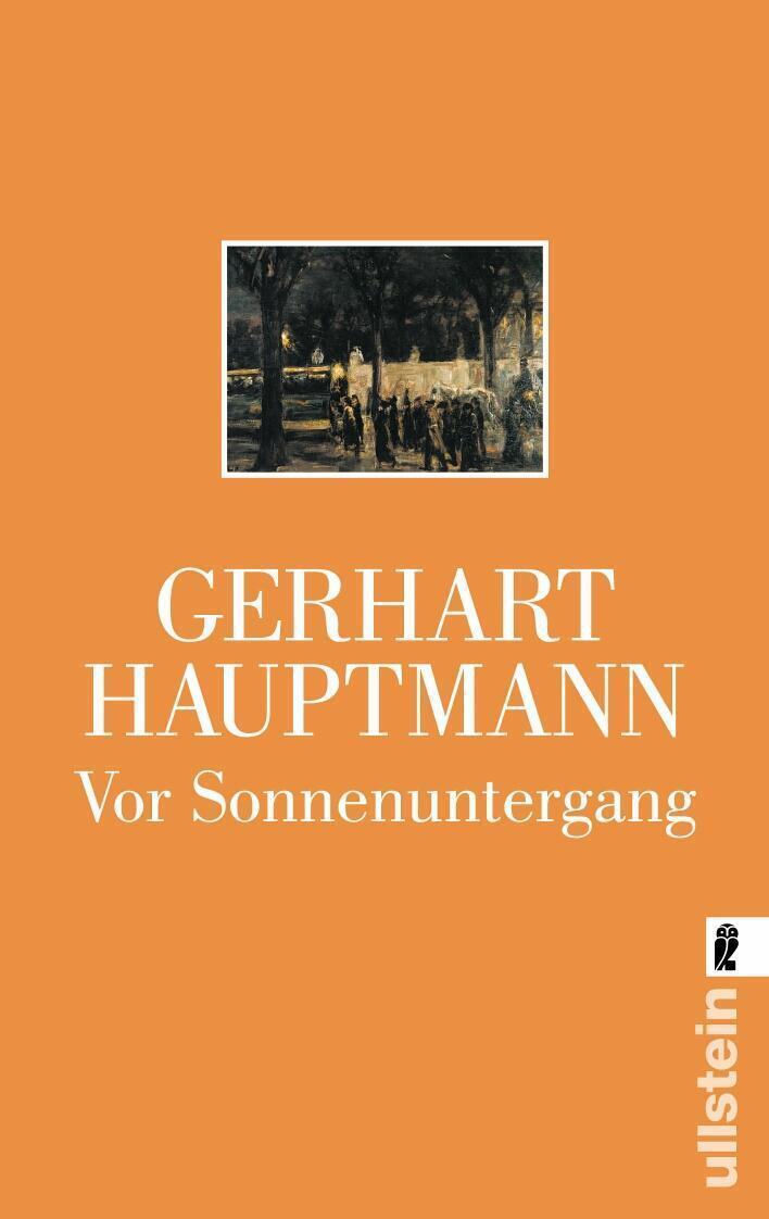 Thumbnail - Vor Sonnenuntergang | Gerhart Hauptmann | Deutsch | Taschenbuch | 128