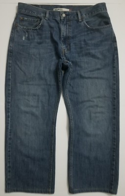 LEVI'S 559 RELAXED STRAIGHT Distressed Jeans SZ 34 (34''waist 26.5''inseam)