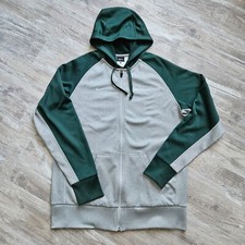Nike Michigan State Spartans Hoodie Therma Fit Large Gray Green Sideline MSU