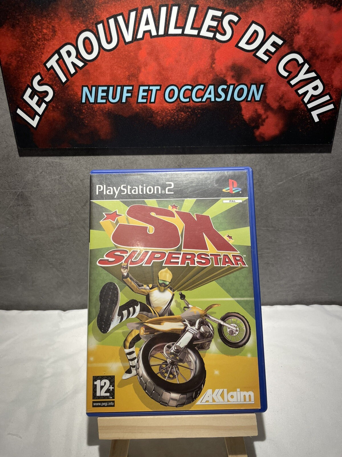 Jeu vidéo SX superstar pour PlayStation 2 PS2 avec notice