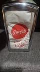 Vintage Coca-Cola ® 1992 Metal Napkin Holder Dispenser Have A Coke 7 1/4” Tall