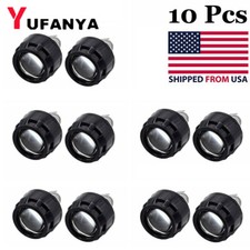 10 Pcs 2.5 H1 Bi Xenon Hid Projector Lens Hilo Beam H4 H7 Headlight Retrofit