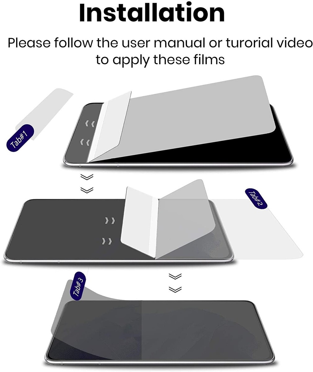 smartect TPU Pellicola Protettiva [2 Pezzi, Privacy] compatibile con Google Pixel 9, Copre l'intero Display, Proteggi Schermo Anti-Bolle, Anti-Spia