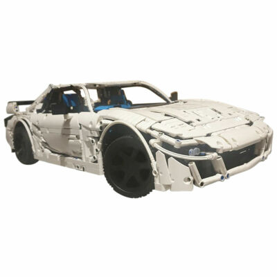 Custom MOC: MOC-40109 RX7 FD Sports Car with Full Interior Gift for Christmas
